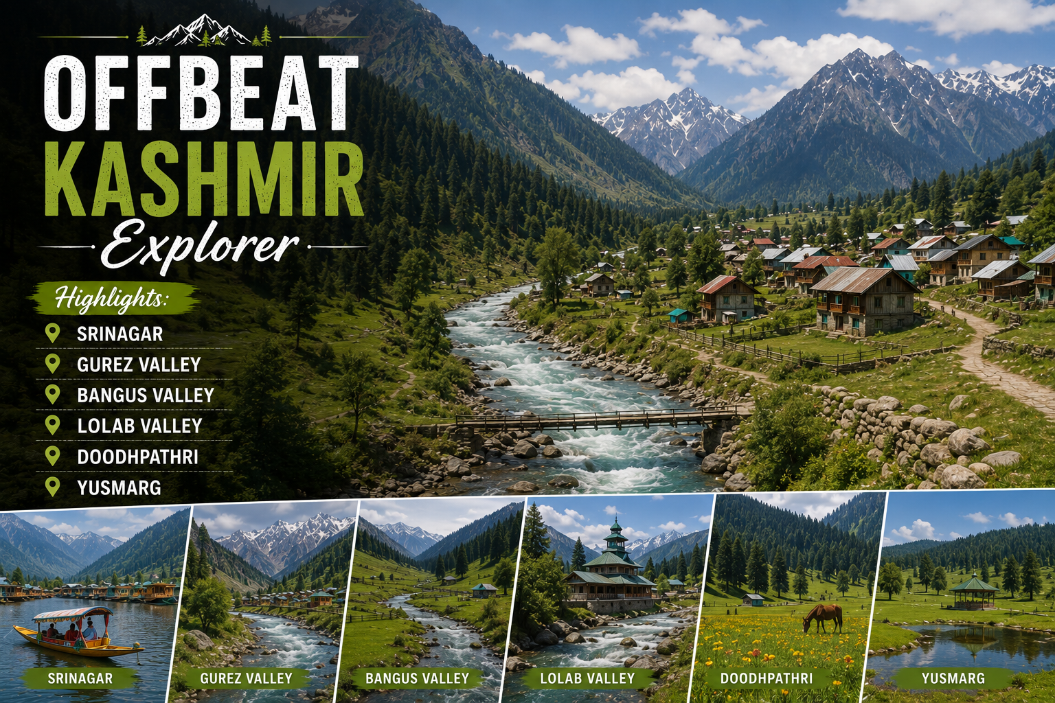 Offbeat Kashmir Explorer